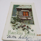 Vintage joulukortti - pikkukuva 1