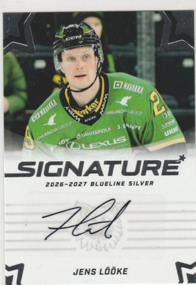 2026/27 Blueline Silver Signature Jens Lööke Ilves /80