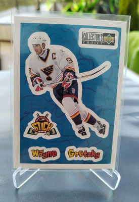 1996-97 Collector's Choice STICK'UMS WAYNE GRETZKY #S1