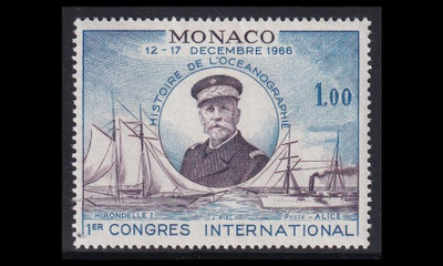 Monaco 839 ** Merentutkimusseuran kongressi (1966)