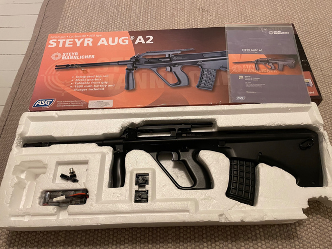 Myydään ASG steyr aug a2 -kuula-ase