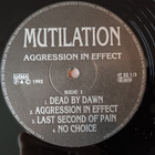 Mutilation - Aggression In Effect LP (Germany 1992) - pikkukuva 3