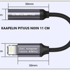 iPhone / iPad 8pin - 3,5mm kuulokeadapteri #29913 - pikkukuva 4