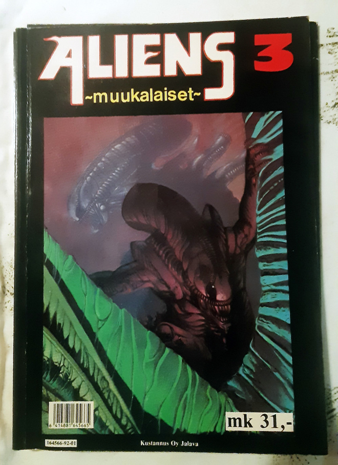 Aliens 3 - Muukalaiset - 1992 - 50 sivua - 1. painos