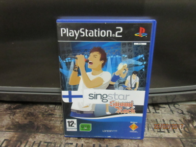 PS2 Singstar SuomiRock CIB