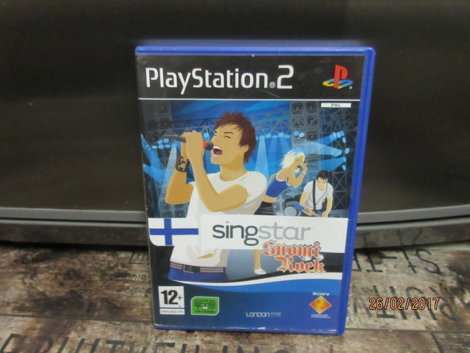 PS2 Singstar SuomiRock CIB