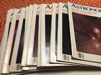 ASTRONOMY MAGAZINE VUOSIKERTA 1984 HYVÄ