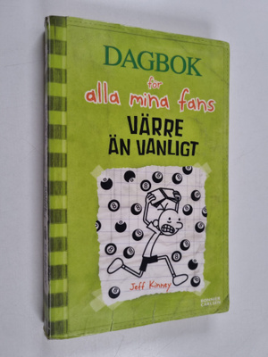 Jeff Kinney : Dagbok för alla mina fans 8 : Värre än vanligt