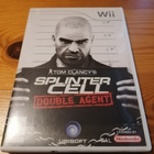 Tom Clancy's Splinter Cell double agent Nintendo Wii CIB - pikkukuva 1