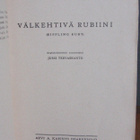 J. S. Fletcher: Välkehtivä rubiini. 261 s. - pikkukuva 4