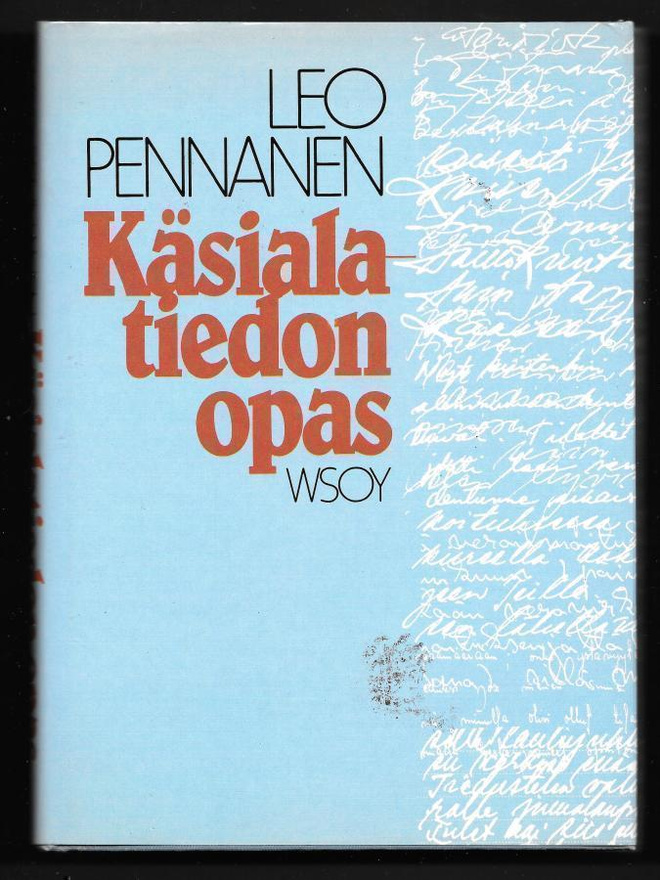 Pennanen, Leo : Käsialatiedon opas