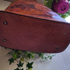 Upea Vintage Shantiniketan -nahkalaukku 60-luku – Iso Tote - pikkukuva 4
