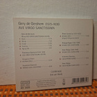 Gery de Ghersem:Ave Virgo Sanctissima-Currende,E.van NevelCD - pikkukuva 2