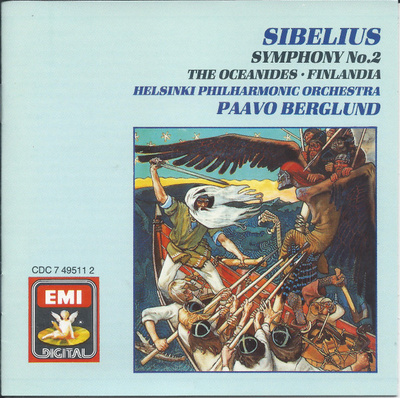 Sibelius - 2. Sinfonia, Finlandia..(Paavo Berglund johtaa)CD