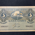 Eesti Vabariigi, Viis marka 1919 kassatäht - pikkukuva 1