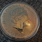 Queen’s Beast – Black Bull of Clarence 10 oz Hopeakolikko - pikkukuva 4
