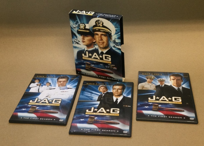 JAG (Judge Advocate General)  aka Kunnian miehet kausi 1 DVD