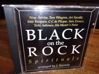 CD : BLACK ON THE ROCK SPIRITUALS ( SIS POSTIKULU)