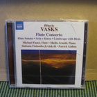 Vasks:Flute concerto-Michael Faust-Arnold-Gallois cd(new) - pikkukuva 1
