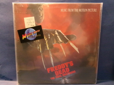 OST: FREDDY'S DEAD - THE FINAL NIGHTMARE M-/EX- UK/EU -91 LP