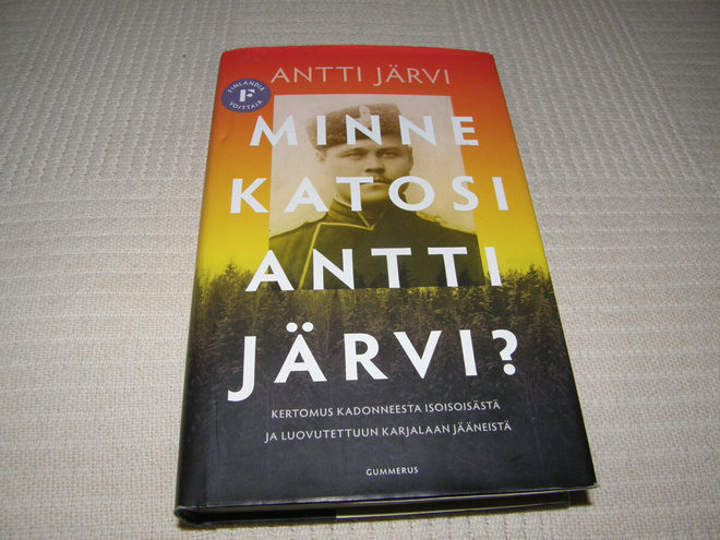 Antti Järvi Minne katosi Antti Järvi? -sid