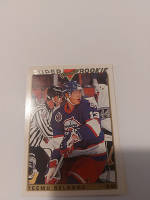 1993-94 Topps Premier Gold #130 Teemu Selänne SR