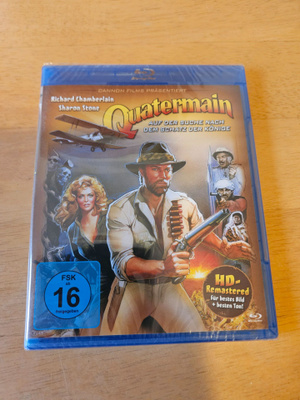 King Solomon's Mines (Blu-ray, uusi)