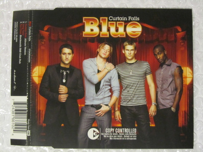 Blue • Curtain Falls CD Maxi-Single