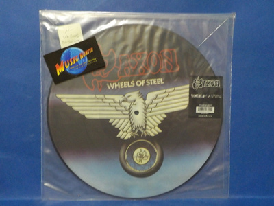 SAXON - WHEELS OF STEEL M- UK 2005 LP