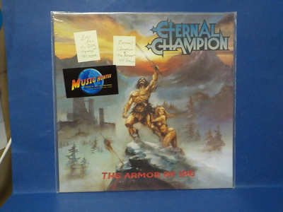 ETERNAL CHAMPION - THE ARMOR OF IRE EX+/M- EU 2019 LP