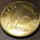 Eesti Viro 1 Kroon 2008 UNC - pikkukuva 1