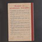 Ilkka, Matti M.: Kaniininhoito, Otava 1942, sid., 1.p., K3 - pikkukuva 2