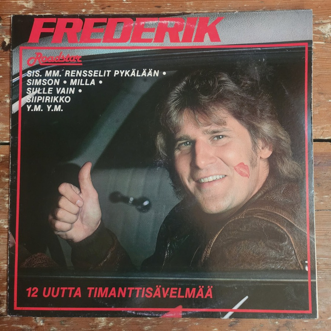 Frederik- Roadster (12 Uutta Sävelmää) Lp (EX++/EX-)