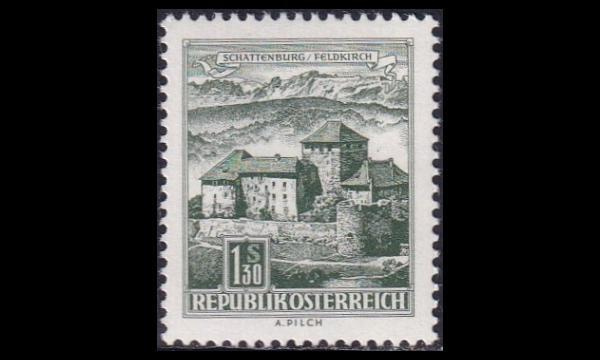 Itävalta 1232 ** Käyttösarja rakennuksia 1.30 S (1967)