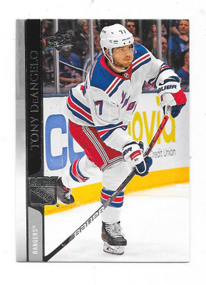 2020-21 Upper Deck #120 Tony DeAngelo New York Rangers