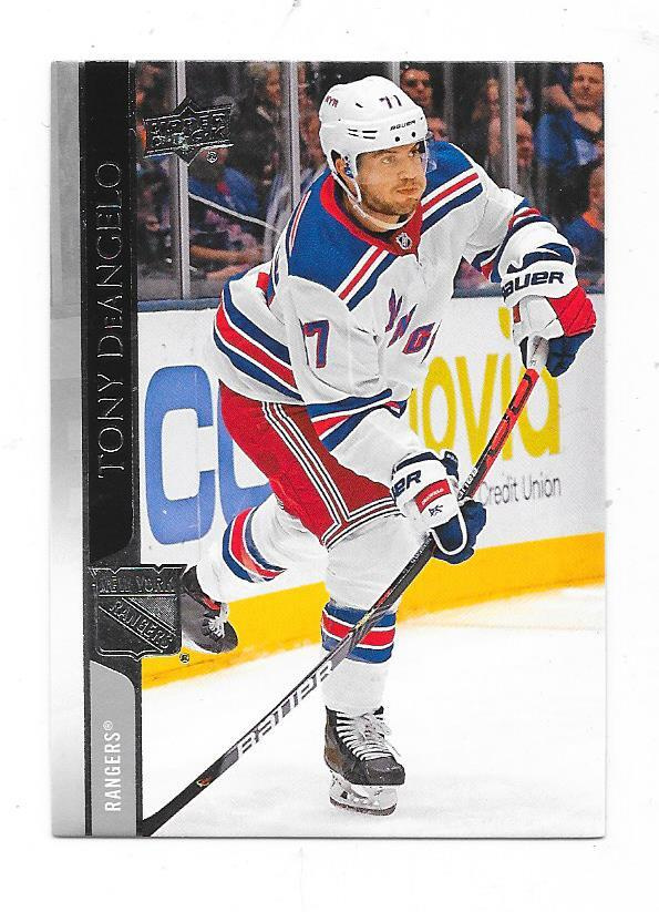 2020-21 Upper Deck #120 Tony DeAngelo New York Rangers