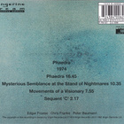 Tangerine Dream : Phaedra - CD - pikkukuva 3