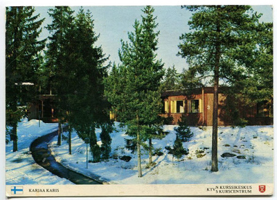 Raasepori Karjaa KTV:n kurssikeskus, kulkenut 1983