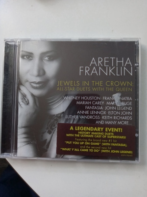 CD ARETHA FRANKLIN: JEWELS IN THE CROWN: All-Stars Duets...