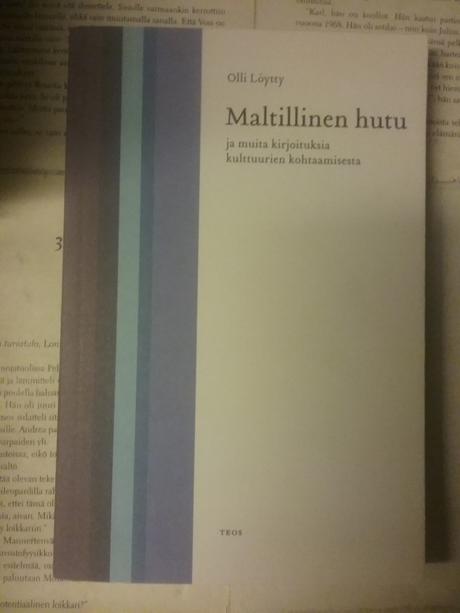 Olli Löytty - Maltillinen hutu ja muita kirjoituksia..(nid.)