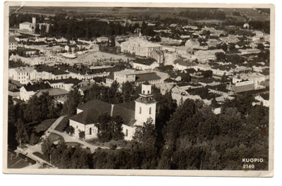 KUOPIO : Kirkko (Tmi Karhumäki n:o 2140 mv)