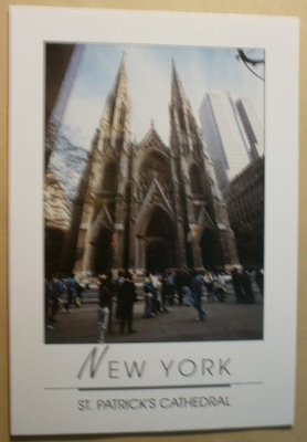 New York, St. Patrickin katedraali, väripk, ei p.