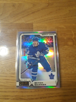 2018-19 O-Pee-Chee Platinum Rainbow #85 Mitch Marner