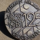Stockmann 1862-1987 Kookas mitali. Halkaisija - 30mm - pikkukuva 1