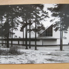 VANHA Postikortti Espoo Tapiola 1950-l Alkup. Mallikappale - pikkukuva 1