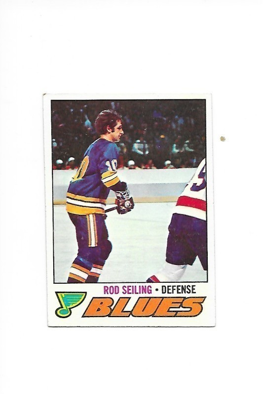 1977-78 Topps #226 Rod Seiling St Louis Blues