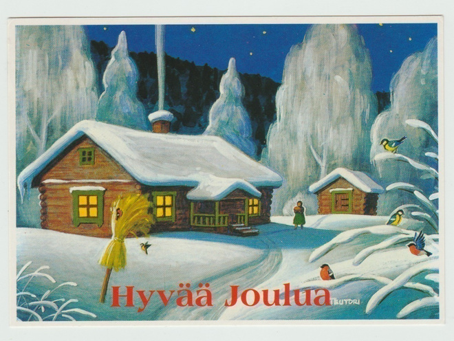 Teutori : Luminen kotipiha - tähtitaivas