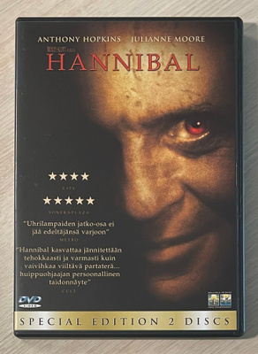 Thomas Harrisin HANNIBAL (2001) Anthony Hopkins (2DVD)