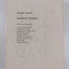 Elisabet Laurila : Kootut runot - pikkukuva 2
