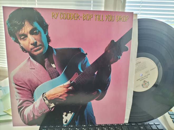 RY COODER, Bop till you drop, LP GER -79 UPEA KUNTO !!